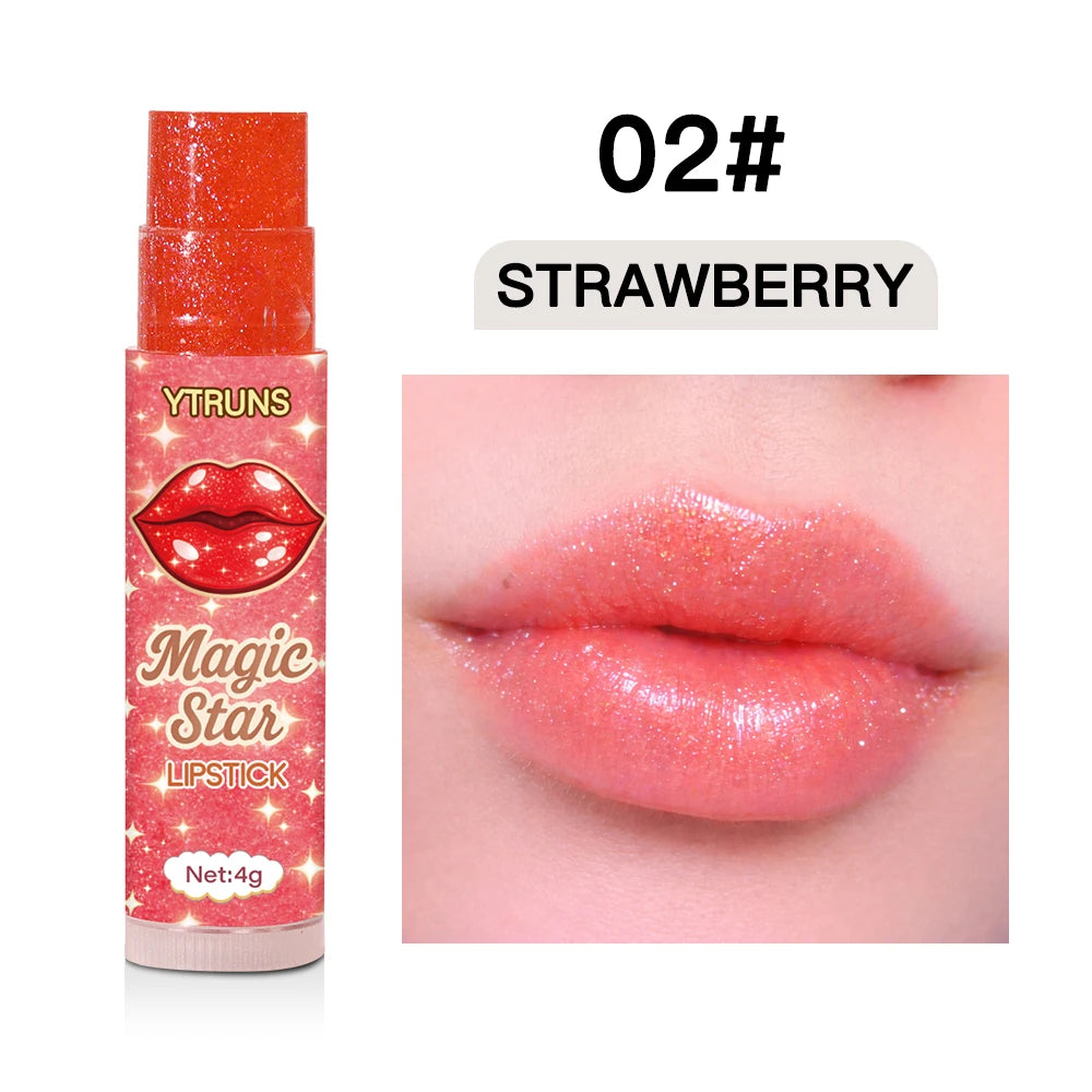 YTRUNS Glitter Lipstick – Waterproof Metallic Shimmer Lip Color