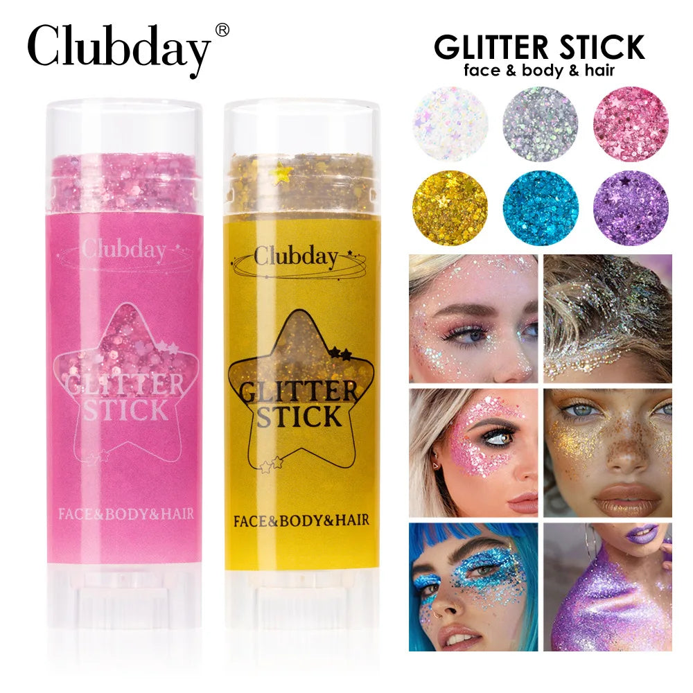Glitter Gel Stick – Lip, Cheek & Body Sparkle Balm