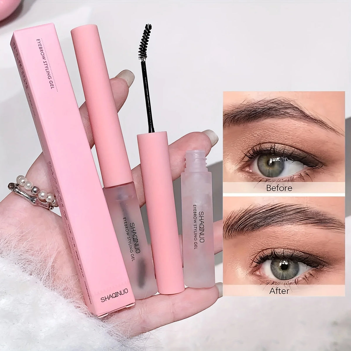 SAMMY 3D Brow Gel – Clear Waterproof Eyebrow Styling Gel