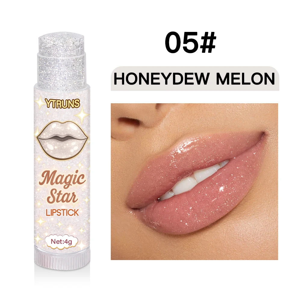 YTRUNS Glitter Lipstick – Waterproof Metallic Shimmer Lip Color