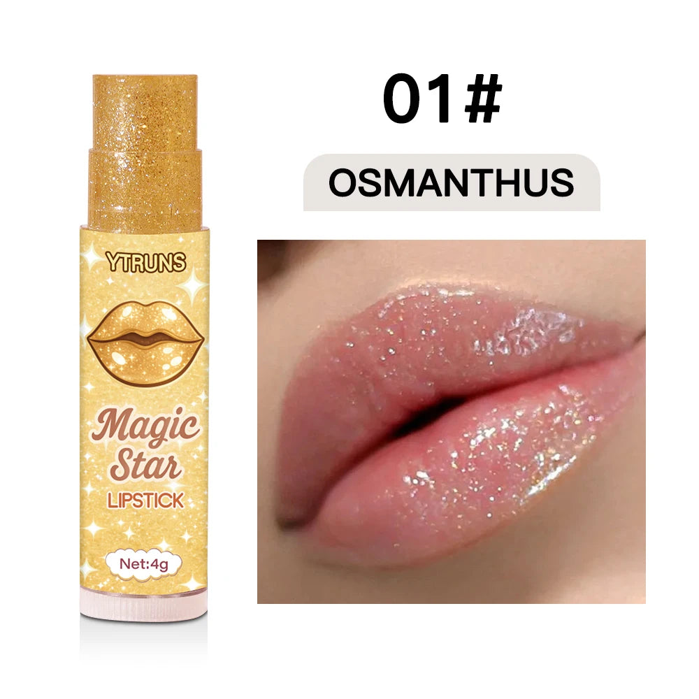 YTRUNS Glitter Lipstick – Waterproof Metallic Shimmer Lip Color