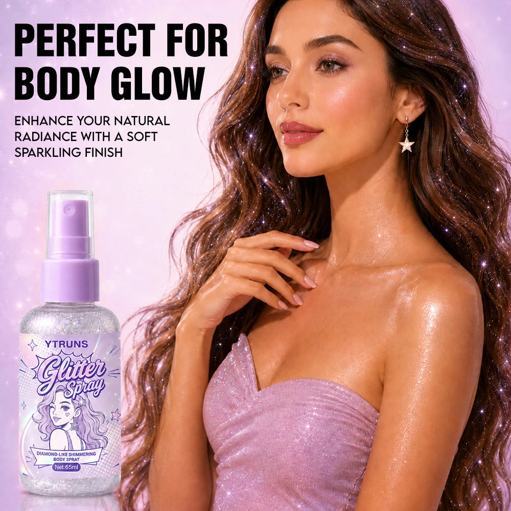 Glitter Body & Hair Shimmer Spray – Festival & Party Glow