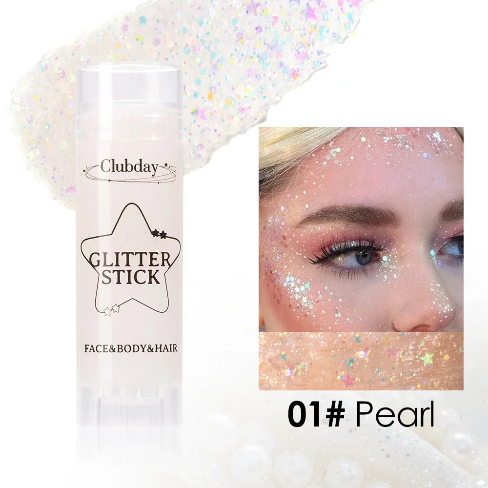 Glitter Gel Stick – Lip, Cheek & Body Sparkle Balm