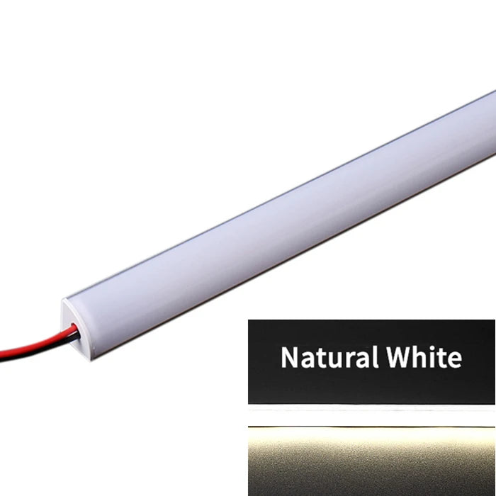V-Type LED Corner Strip Light 5W AC220V Aluminum Profile 0.5M