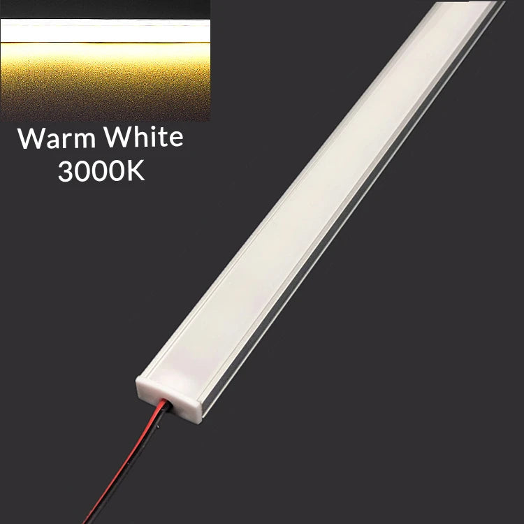 U-Type LED Bar Strip Light 0.5m – Cabinet Aluminum Profile 220V