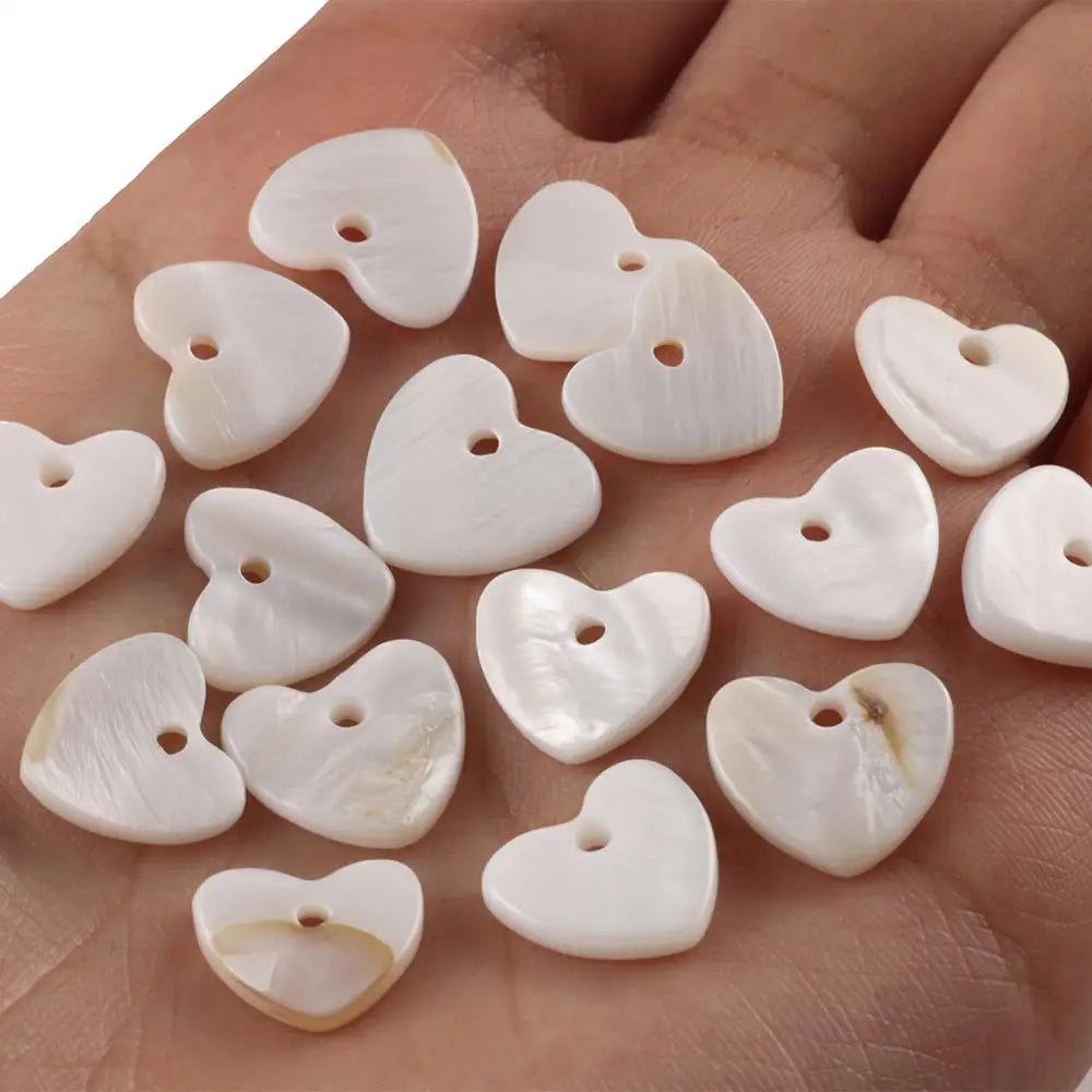 Mother of Pearl Shell Charms 30pcs – DIY Jewelry Pendants