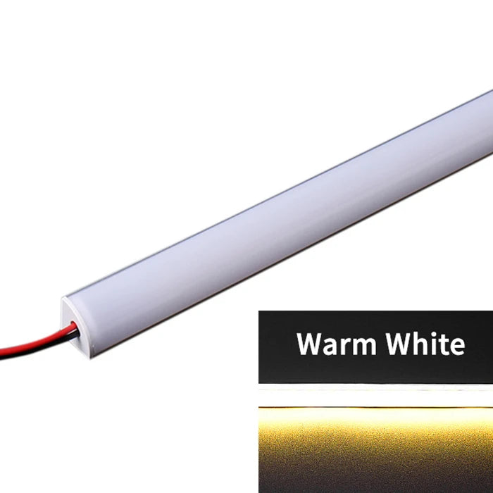 V-Type LED Corner Strip Light 5W AC220V Aluminum Profile 0.5M