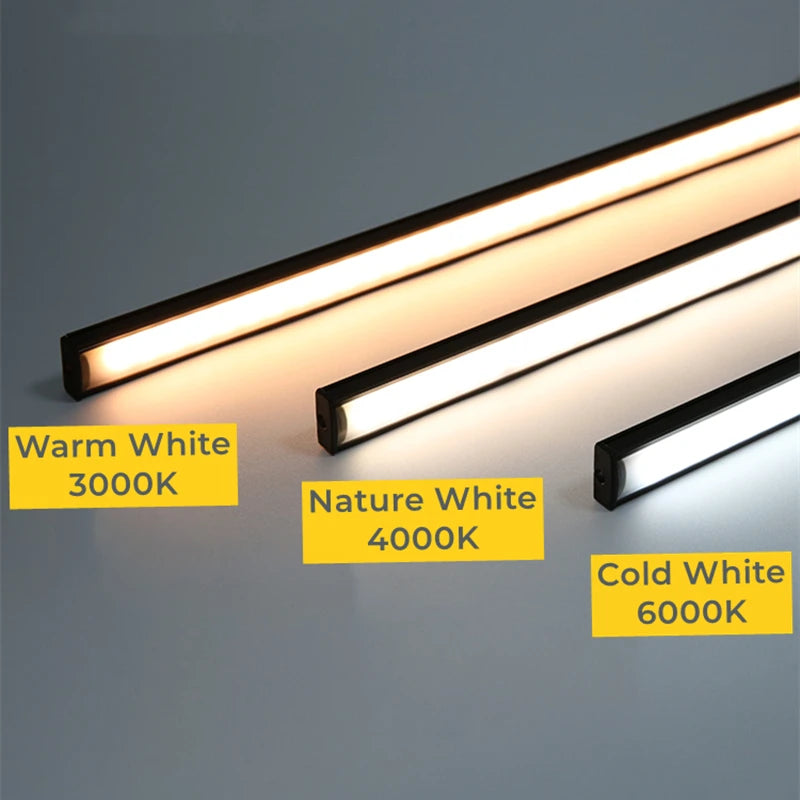U-Type LED Bar Strip Light 0.5m – Cabinet Aluminum Profile 220V