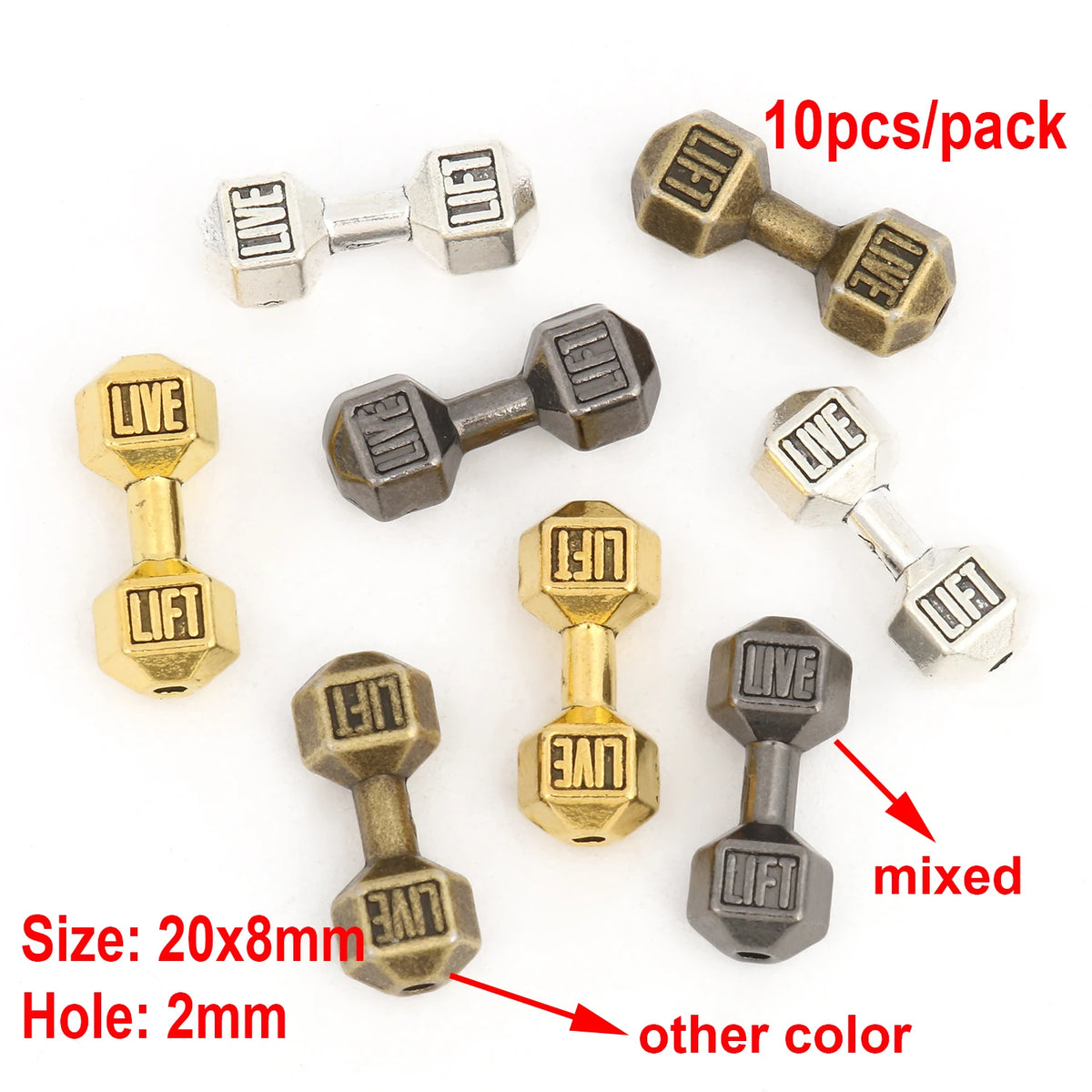 Metal Rhinestone Rondelle Spacer Beads – DIY Jewelry Making