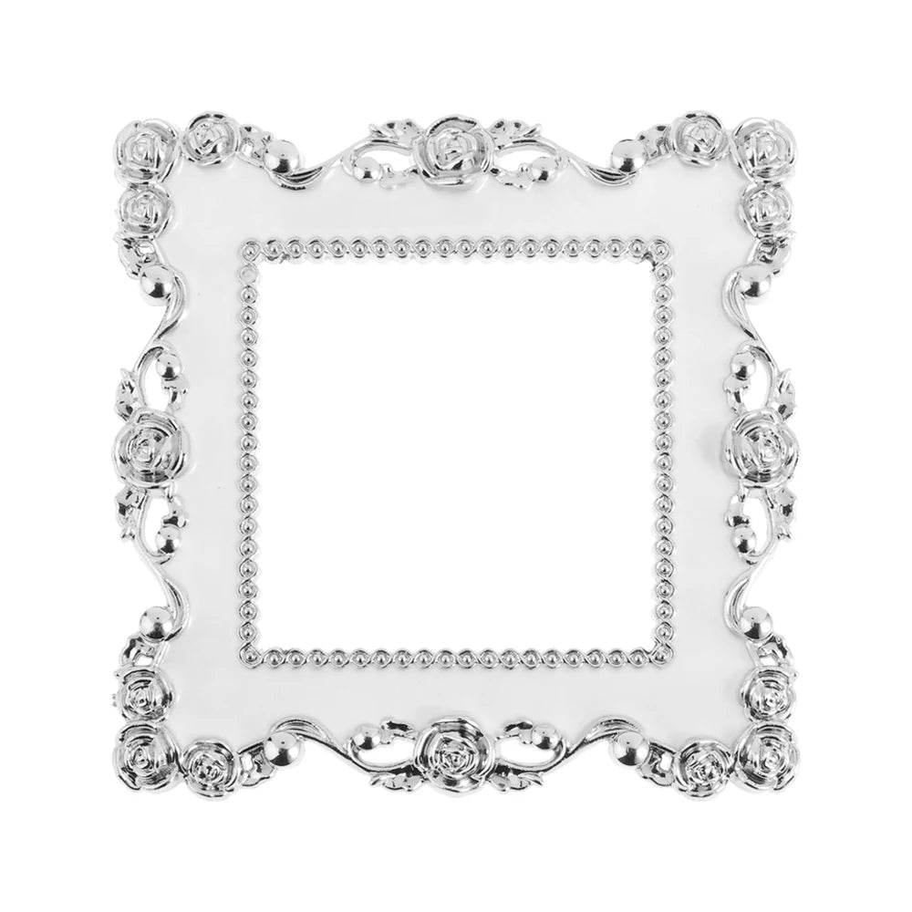 Rose Edge Light Switch Surround Frame – Gold & Silver