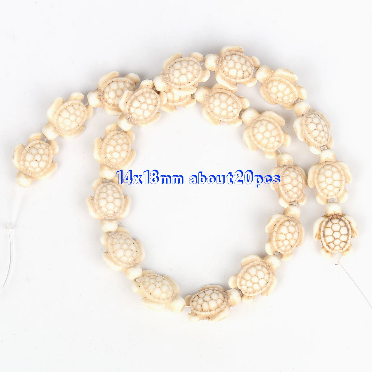 White Turquoise Natural Stone Beads 8mm – DIY Jewelry Making