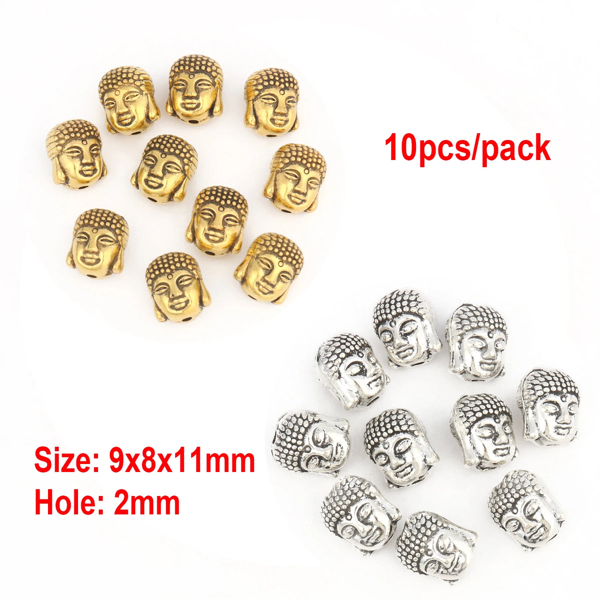 Metal Rhinestone Rondelle Spacer Beads – DIY Jewelry Making