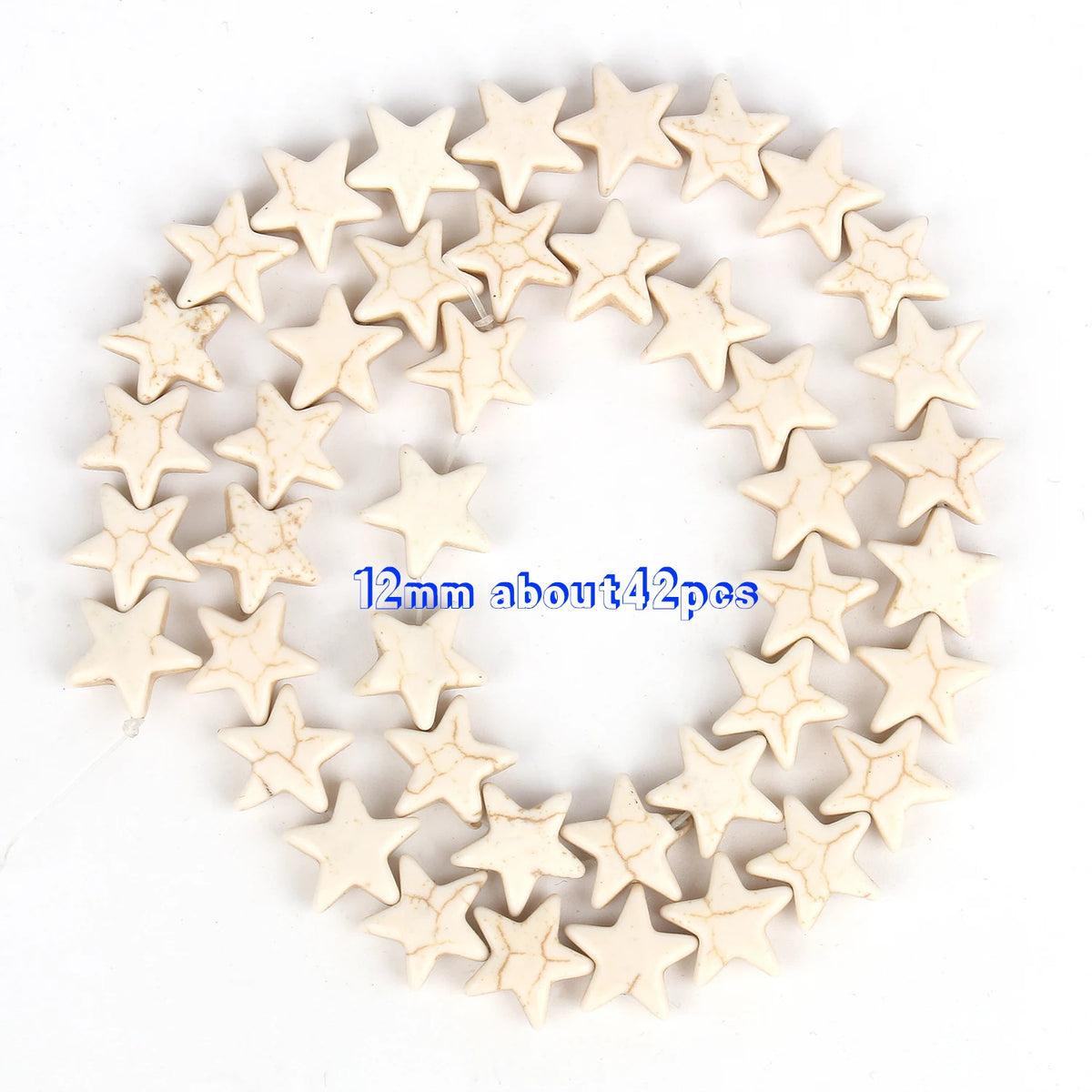 White Turquoise Natural Stone Beads 8mm – DIY Jewelry Making