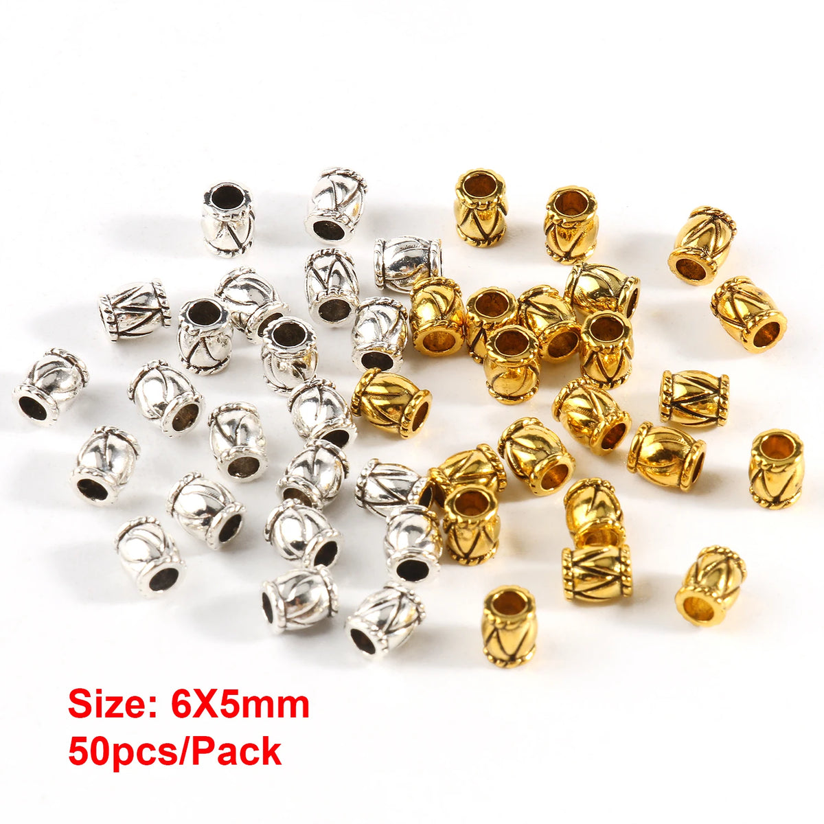 Metal Rhinestone Rondelle Spacer Beads – DIY Jewelry Making