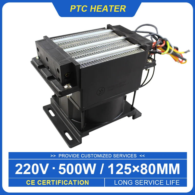 220V 500W PTC Ceramic Fan Heater Element | Self-Regulating