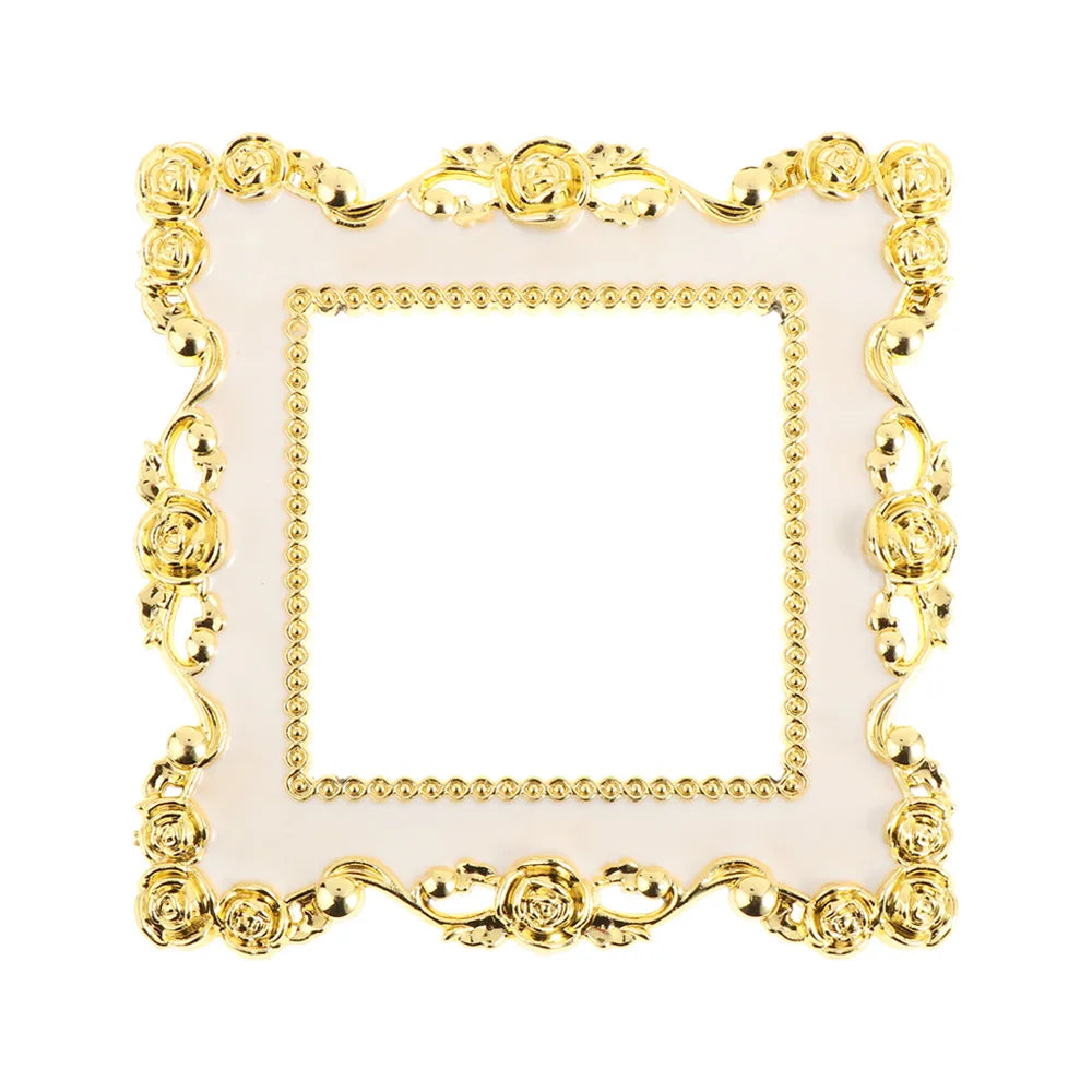 Rose Edge Light Switch Surround Frame – Gold & Silver