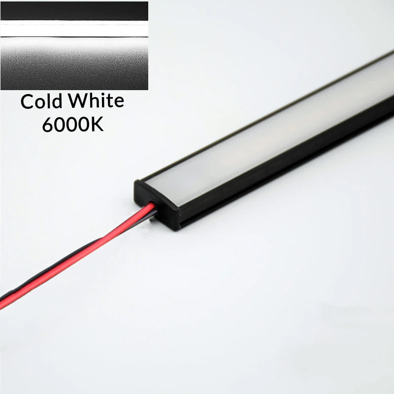 U-Type LED Bar Strip Light 0.5m – Cabinet Aluminum Profile 220V
