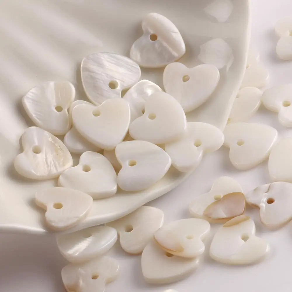 Mother of Pearl Shell Charms 30pcs – DIY Jewelry Pendants