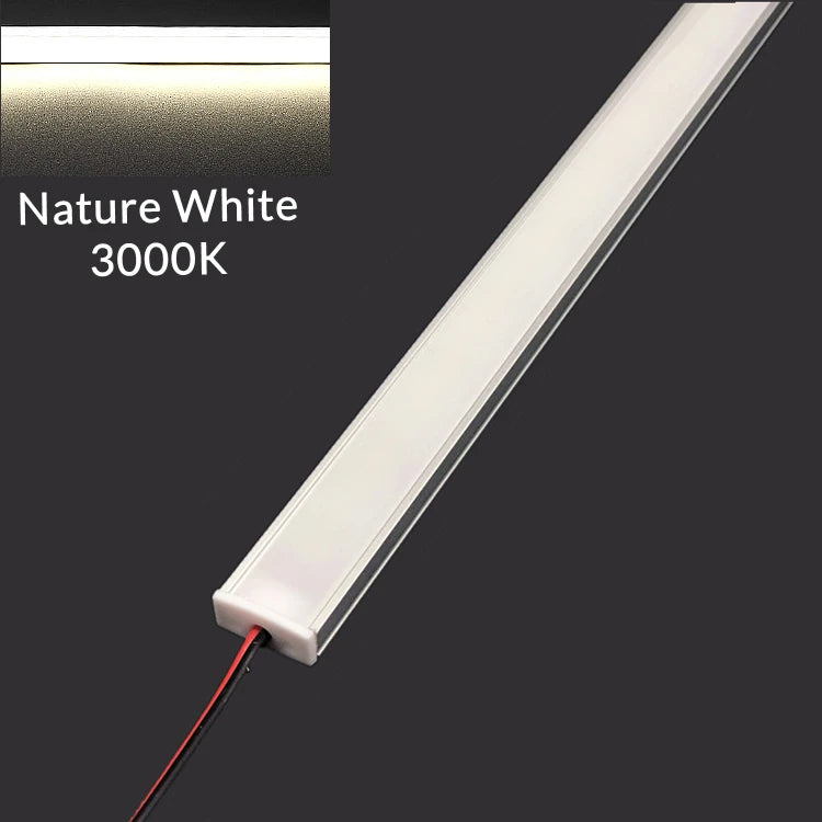 U-Type LED Bar Strip Light 0.5m – Cabinet Aluminum Profile 220V