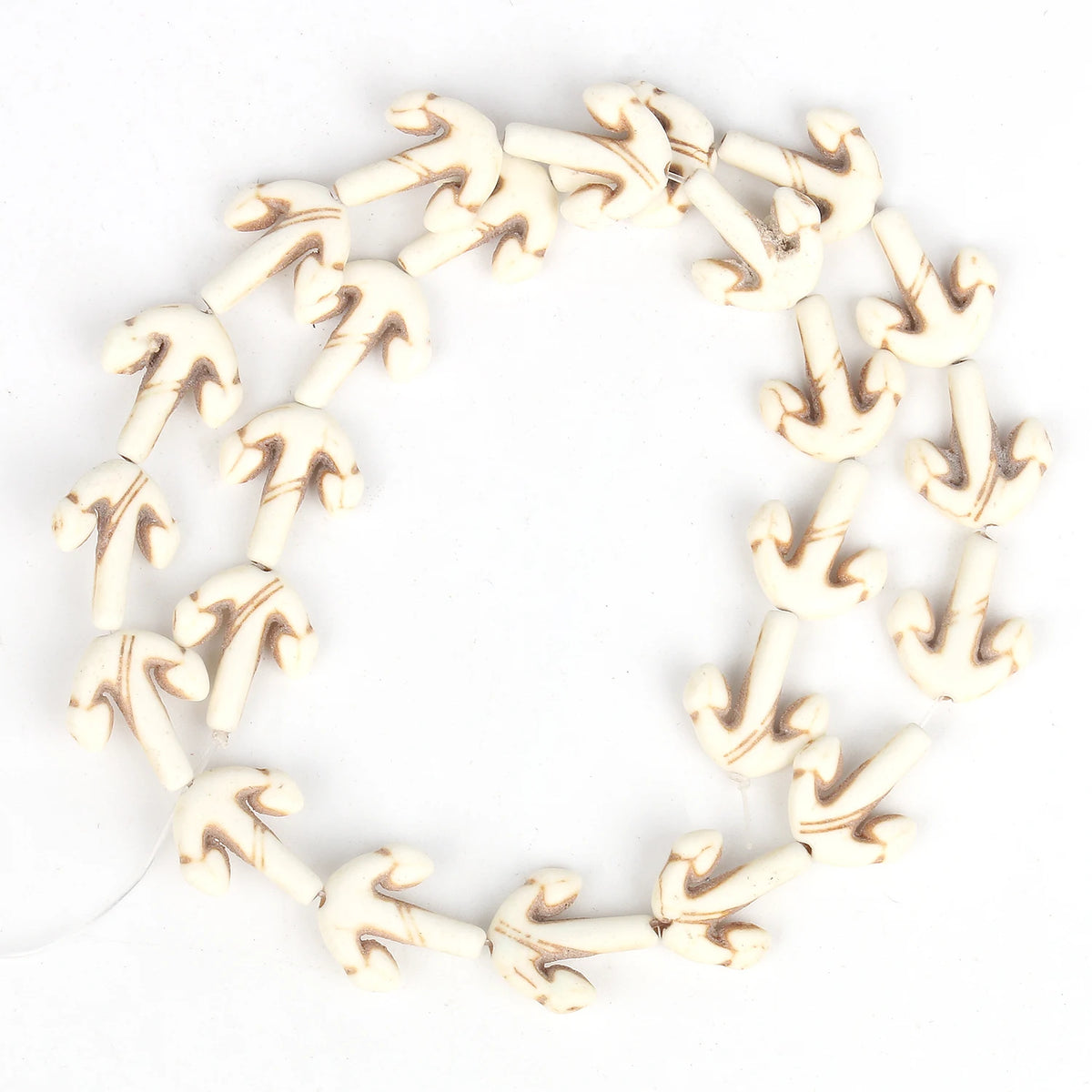 White Turquoise Natural Stone Beads 8mm – DIY Jewelry Making