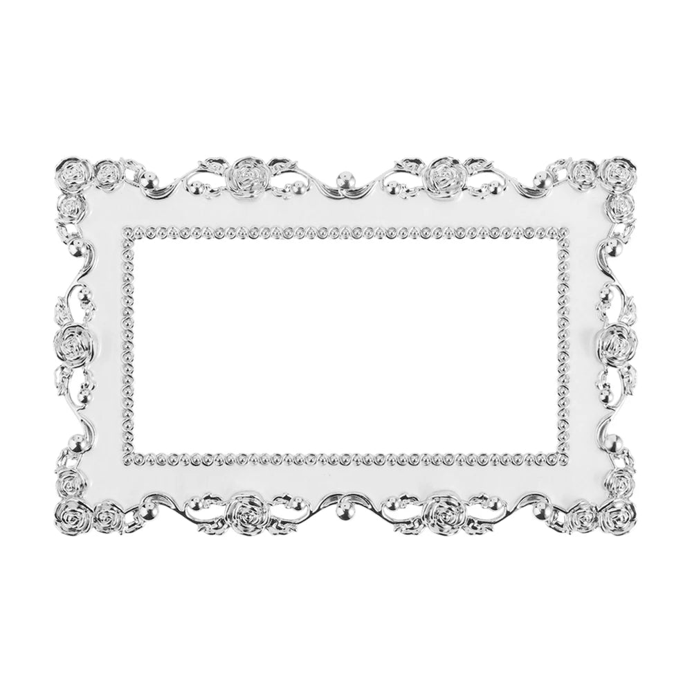 Rose Edge Light Switch Surround Frame – Gold & Silver