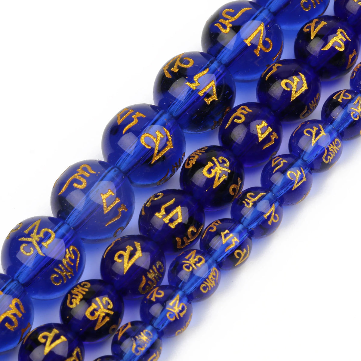 Six Word Mantra Prayer Beads 6/8/10mm – DIY Jewelry Making