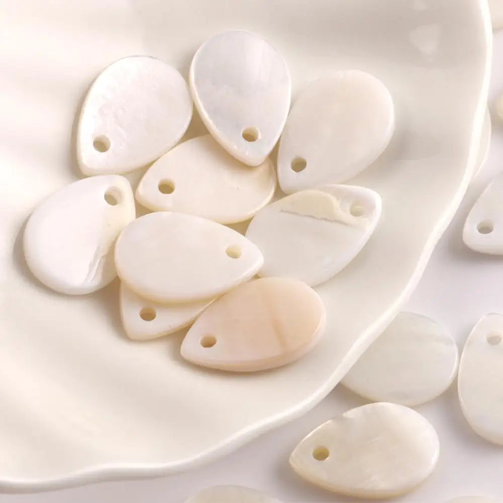 Mother of Pearl Shell Charms 30pcs – DIY Jewelry Pendants