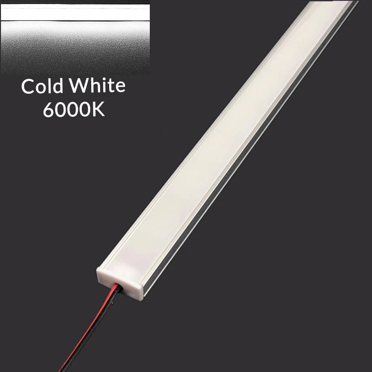 U-Type LED Bar Strip Light 0.5m – Cabinet Aluminum Profile 220V