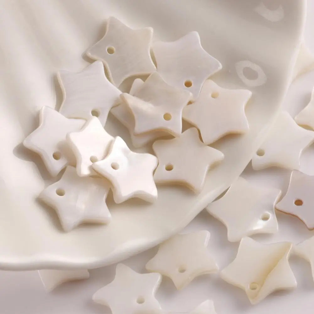 Mother of Pearl Shell Charms 30pcs – DIY Jewelry Pendants