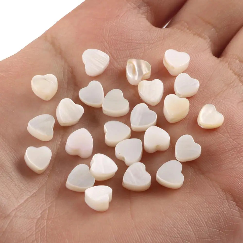 Mother of Pearl Shell Charms 30pcs – DIY Jewelry Pendants
