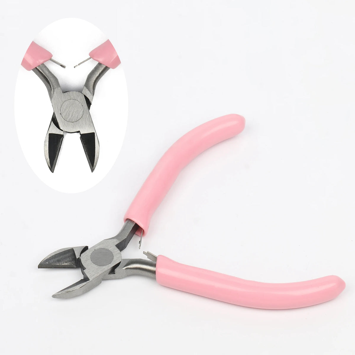 Pink Stainless Steel Jewelry Pliers Kit – DIY Beading Tools