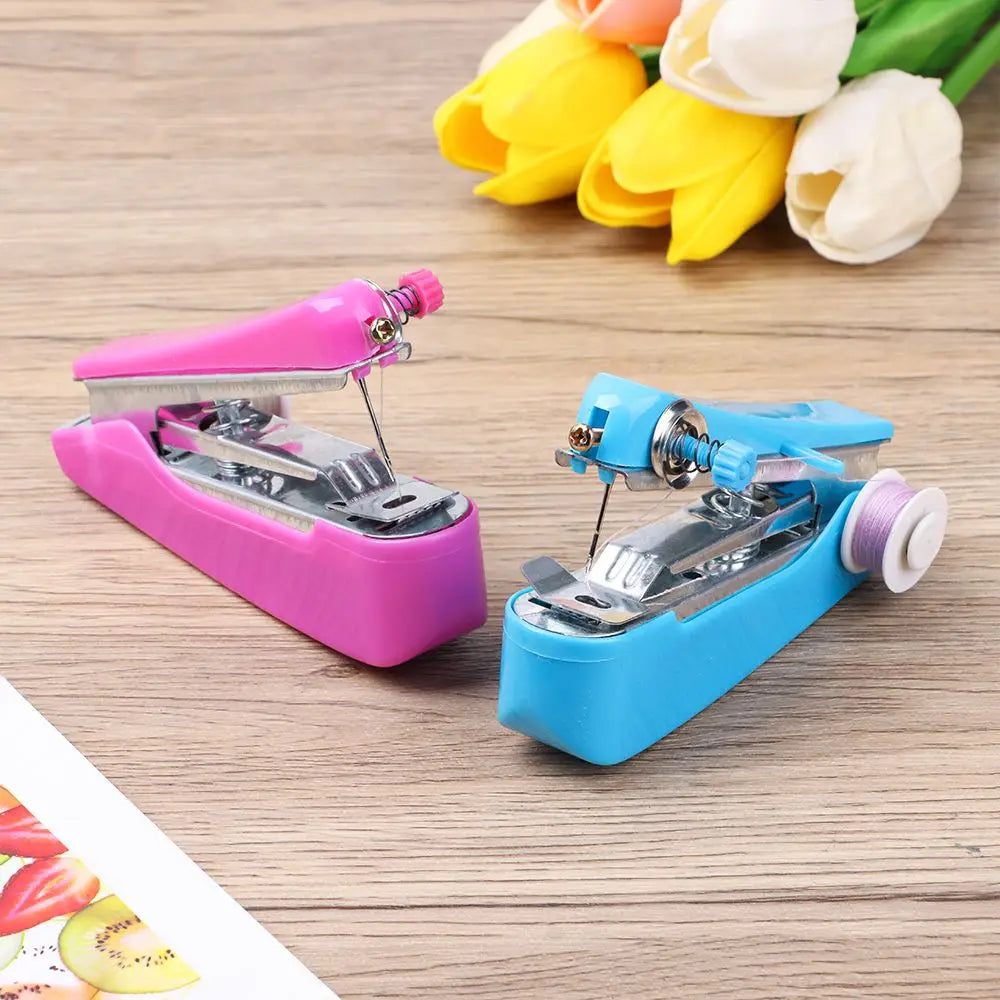 Portable Mini Hand-Held Sewing Machine – Cordless Beginner