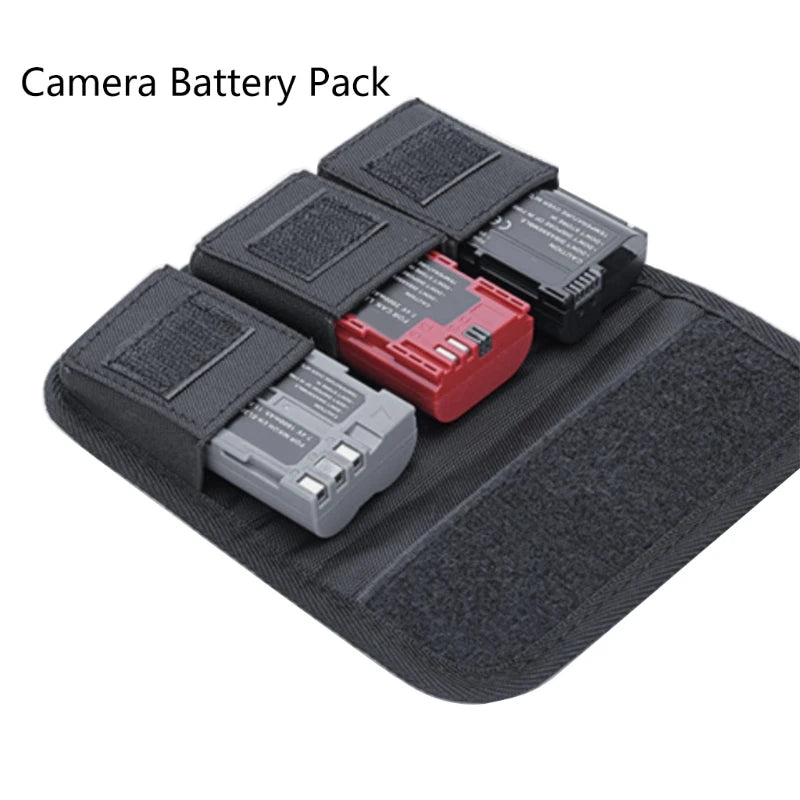 DSLR Camera Battery Storage Case – 18650 & SD Card Holder