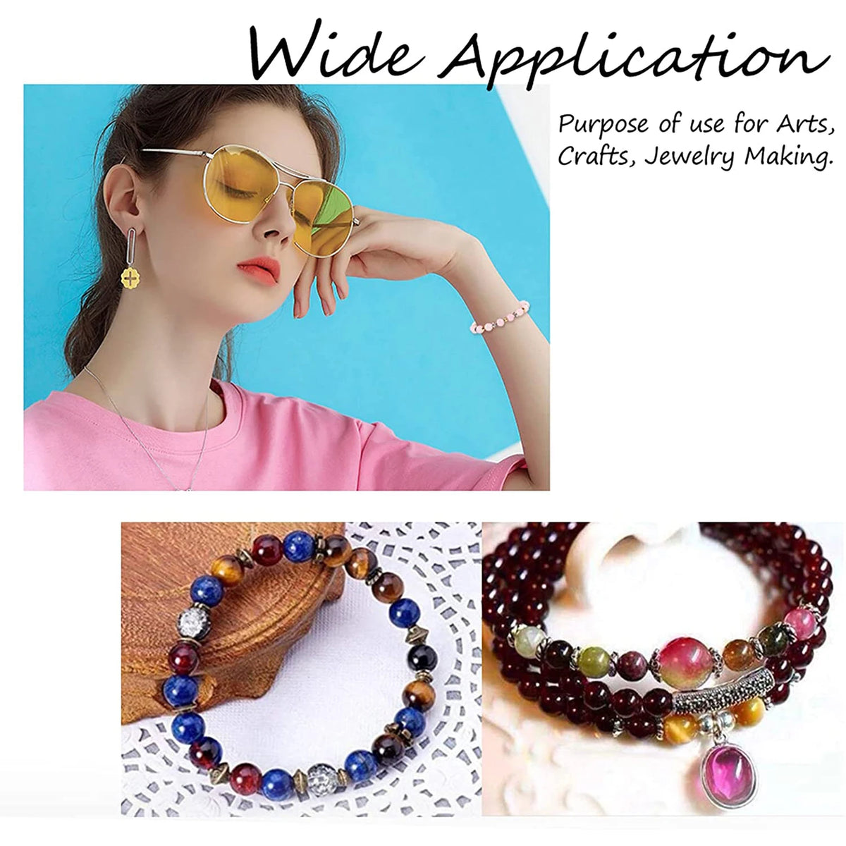Metal Rhinestone Rondelle Spacer Beads – DIY Jewelry Making
