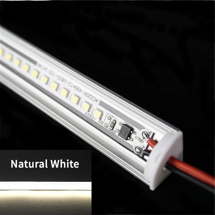 V-Type LED Corner Strip Light 5W AC220V Aluminum Profile 0.5M