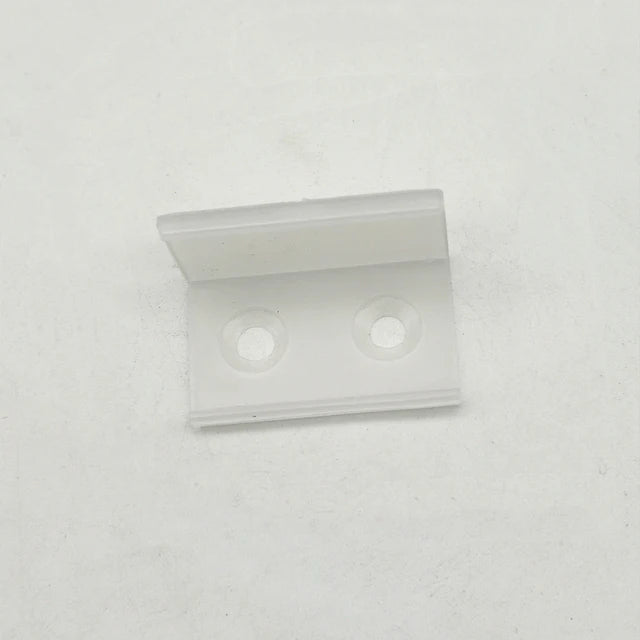 V-Type Black Aluminum LED Channel Profile 0.5m | Milky Cover