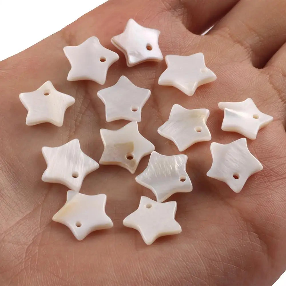 Mother of Pearl Shell Charms 30pcs – DIY Jewelry Pendants