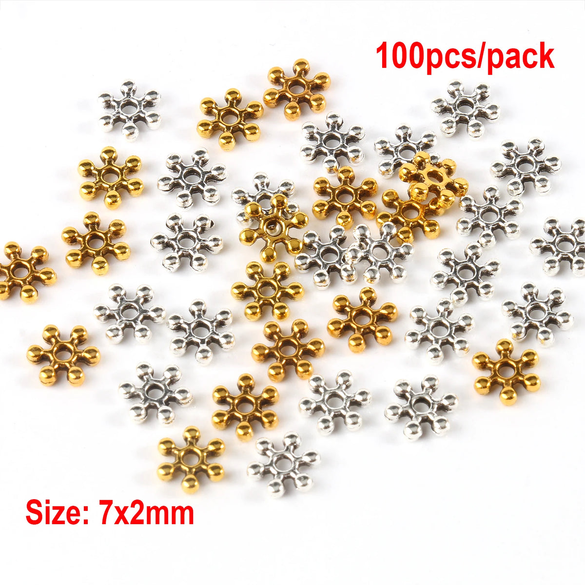 Metal Rhinestone Rondelle Spacer Beads – DIY Jewelry Making