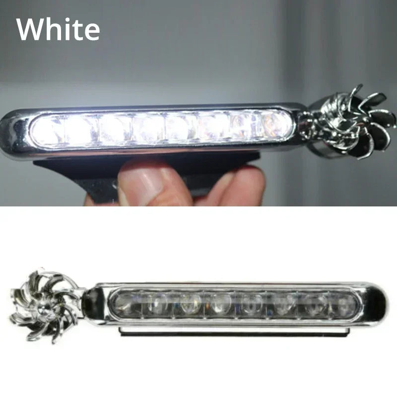 Wind-Powered LED Daytime Running Lights – Universal Car DRL