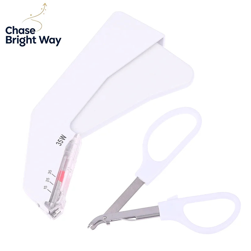 Disposable Skin Stapler 35W + Staple Remover – Stainless Steel