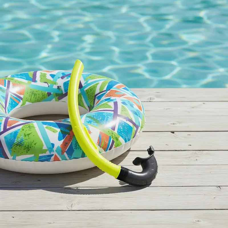 PVC Full Wet Snorkel Tube – Flexible Adult Freediving Gear