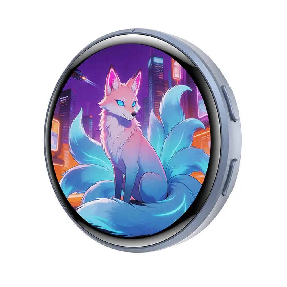 Smart Electronic Badge 1.5" IPS Touch Screen GIF & Sound Pin