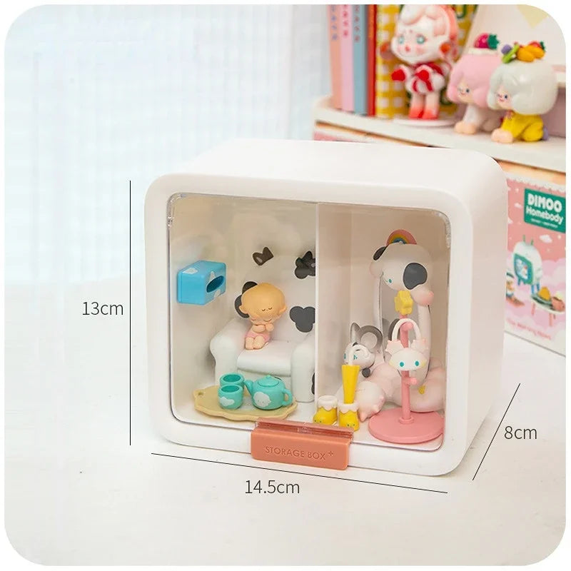 Anime Figure Display Storage Box – Blind Box Organiser Case