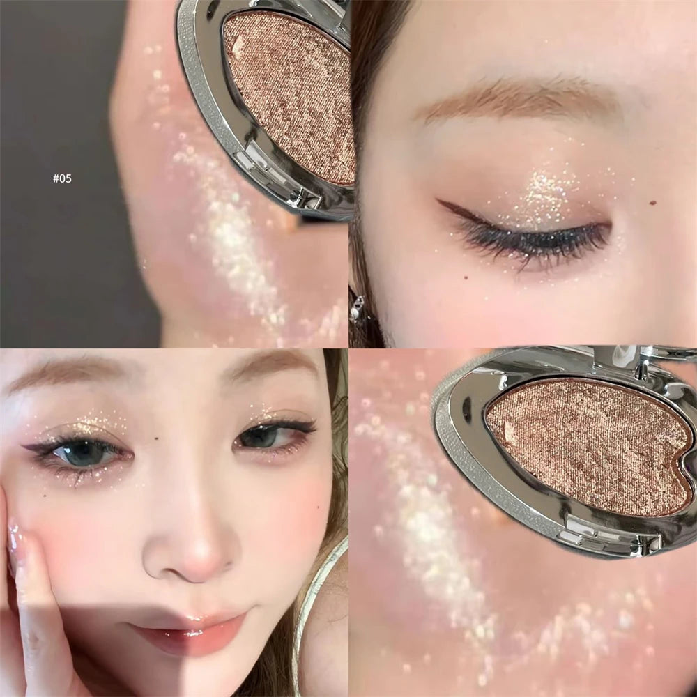 Pearlescent Lavender Cream Eyeshadow & Face Highlighter