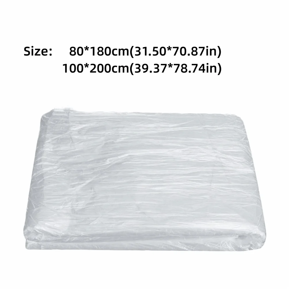 100-Pack Disposable Waterproof PVC Massage Table Bed Covers