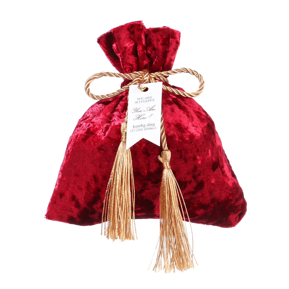 Velvet Drawstring Candy Gift Bags – Wedding & Party Pouches