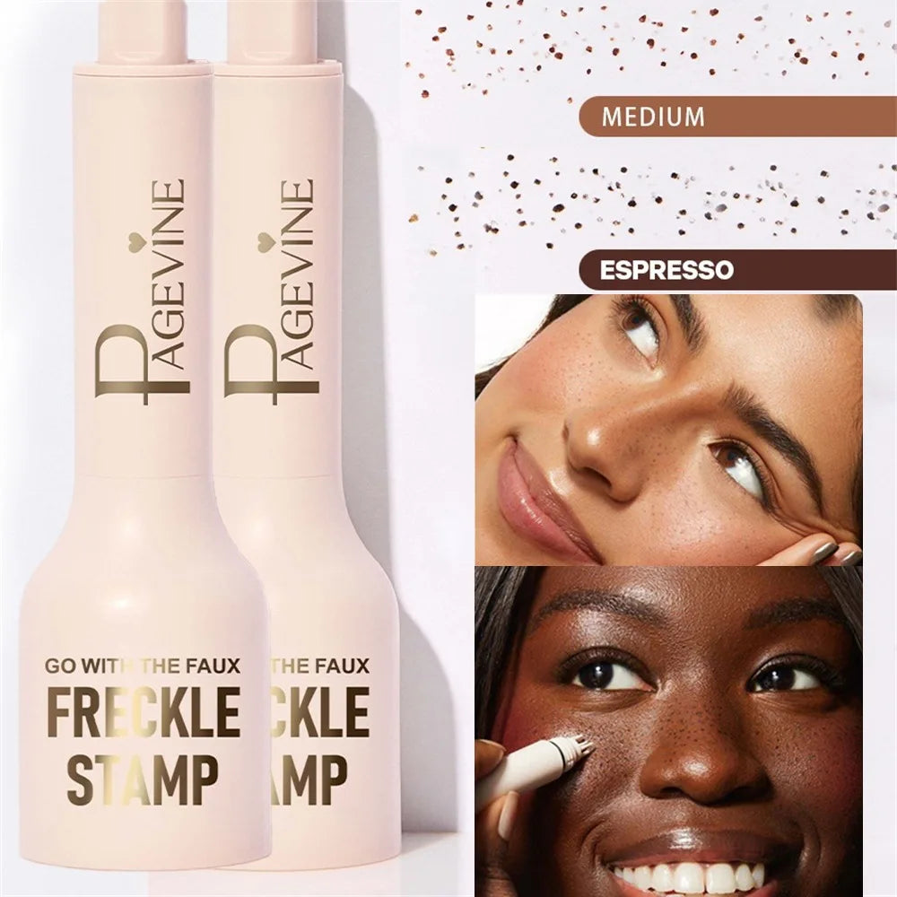 Dual-Head Freckle Stamp Pen – Waterproof Natural Makeup