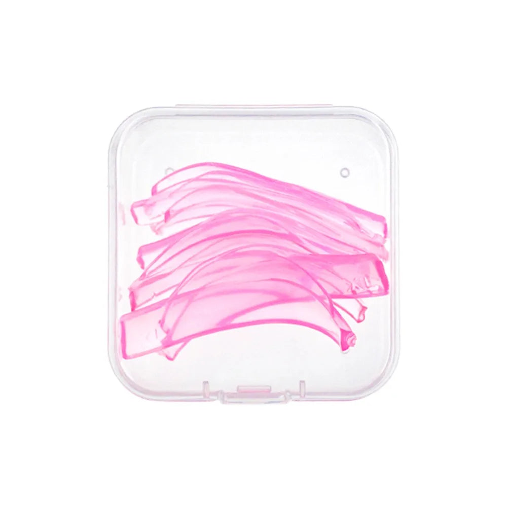 Silicone Eyelash Perm Curling Pads – 4 Pairs, 4 Sizes Reusable