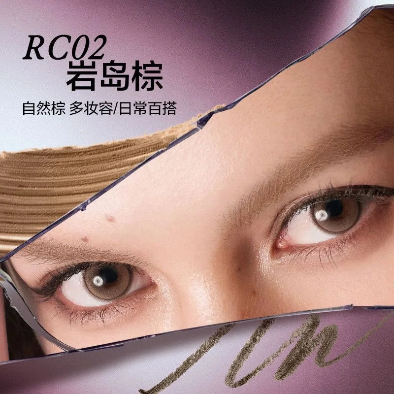 Waterproof Eyebrow Pencil Tinted Brow Gel – 16H Smudge-Proof