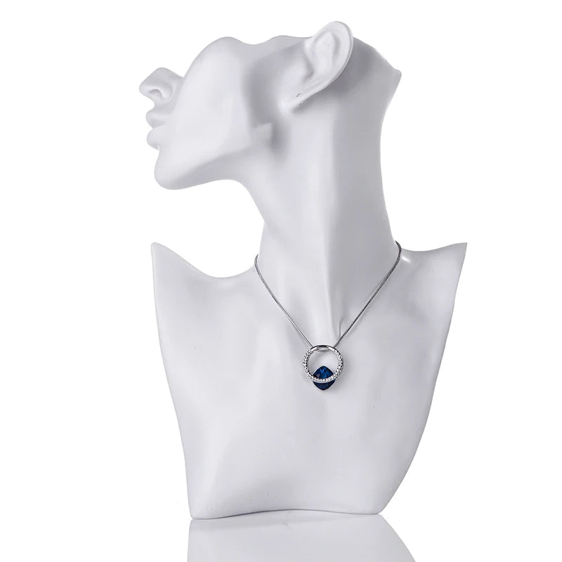 Resin Abstract Art Jewelry Display Bust & Mannequin Head Stand